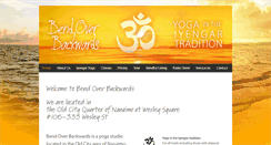 Desktop Screenshot of iyengaryogananaimo.com